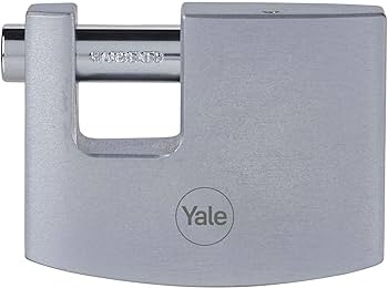 Yale 60 mm DMU Krom Kaplamalı Kayar Pimli Asma Kilit - Blister